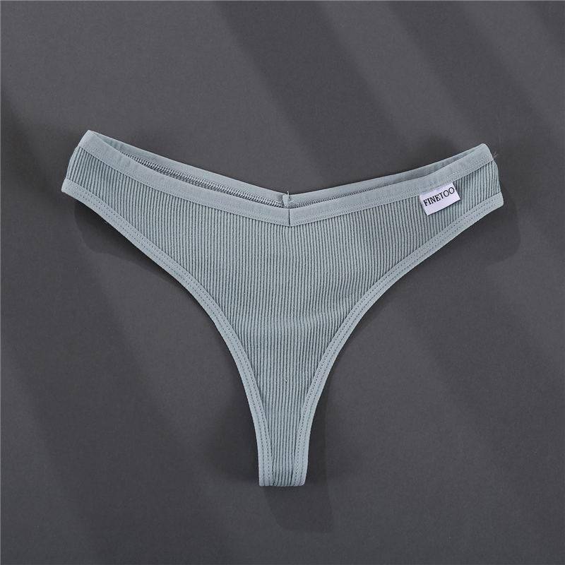 Women's Solid Color Summer G-Strings Set